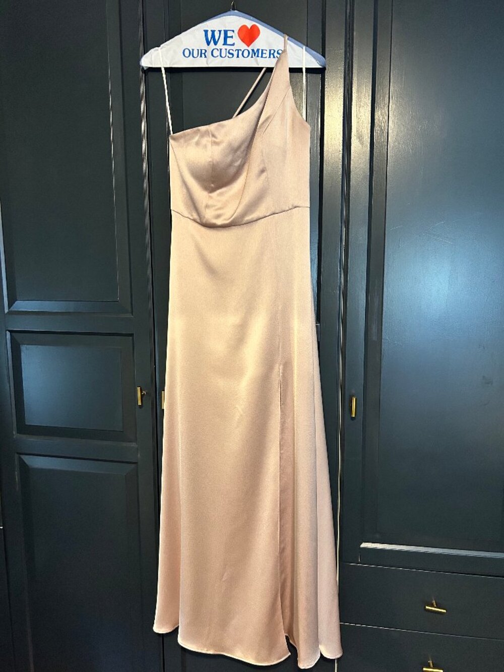 Jenny Yoo Light Pink Gown - Size 8
